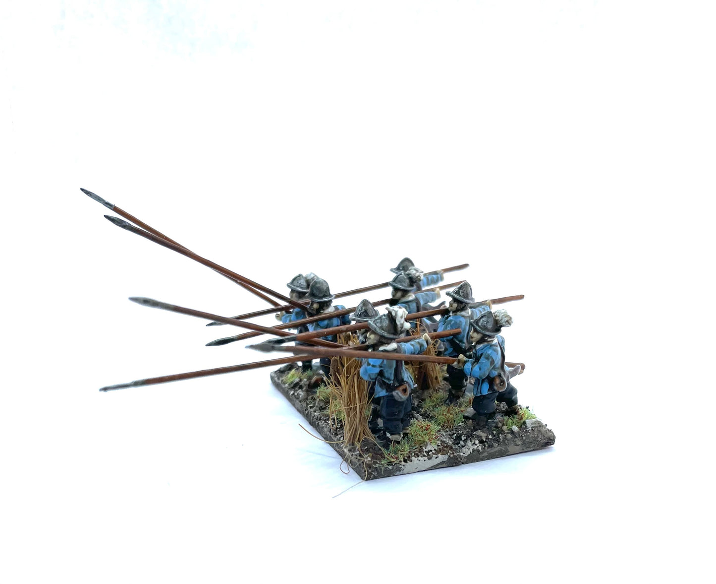 EW11 Militia Pikemen Advancing (8 Figures)