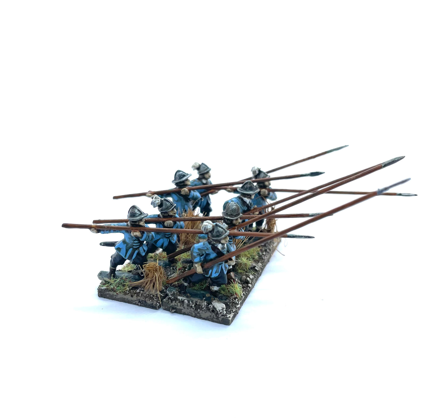 EW11 Militia Pikemen Advancing (8 Figures)