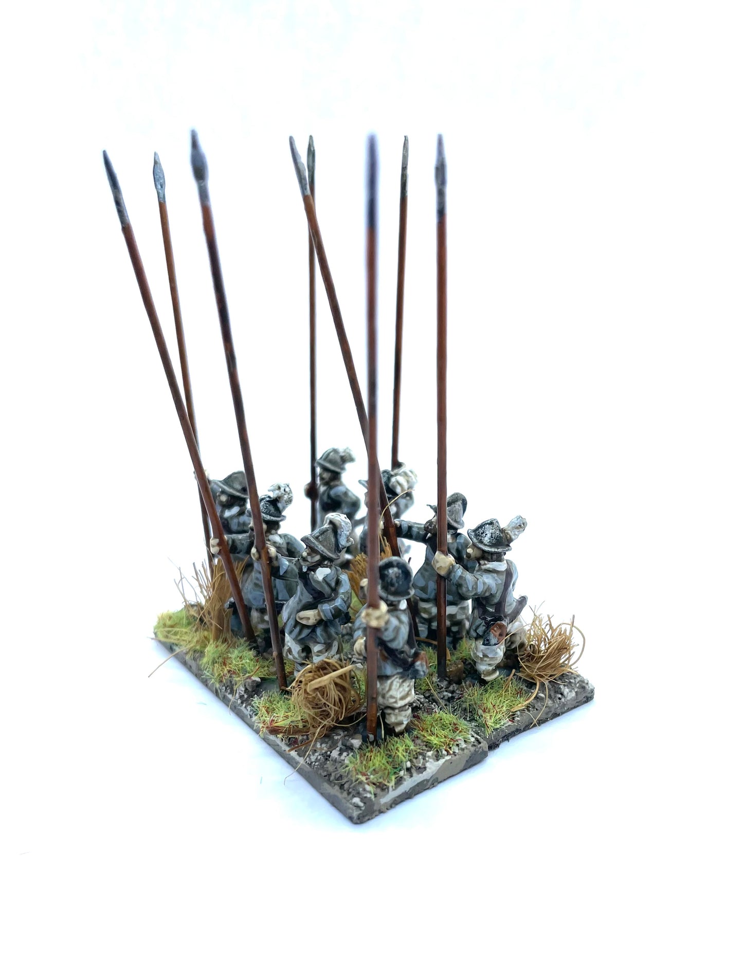 EW12 Militia Pikemen Standing (8 Figures)