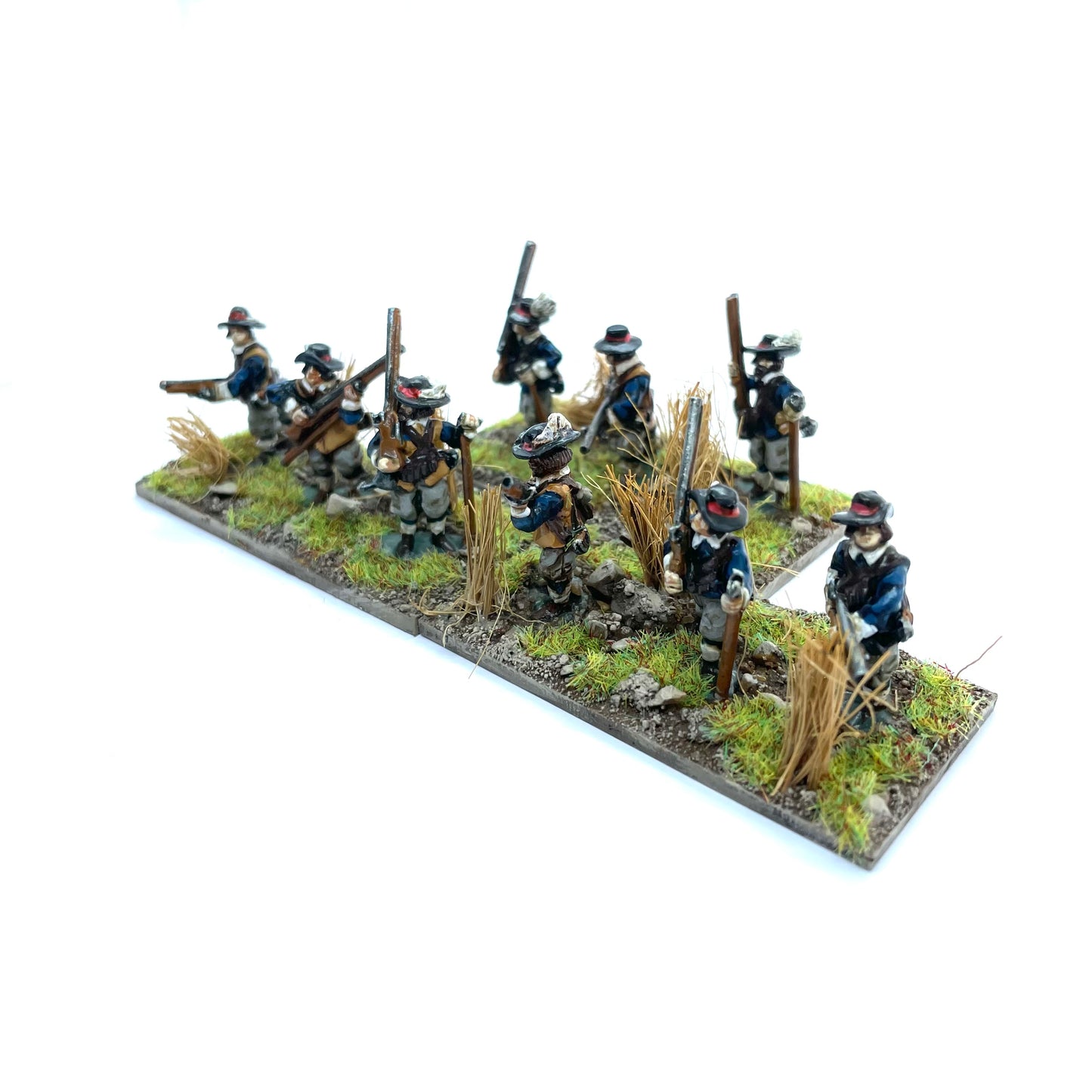 EW1 30yrs War & 1st ECW Musketeers Advancing (8 Figures)