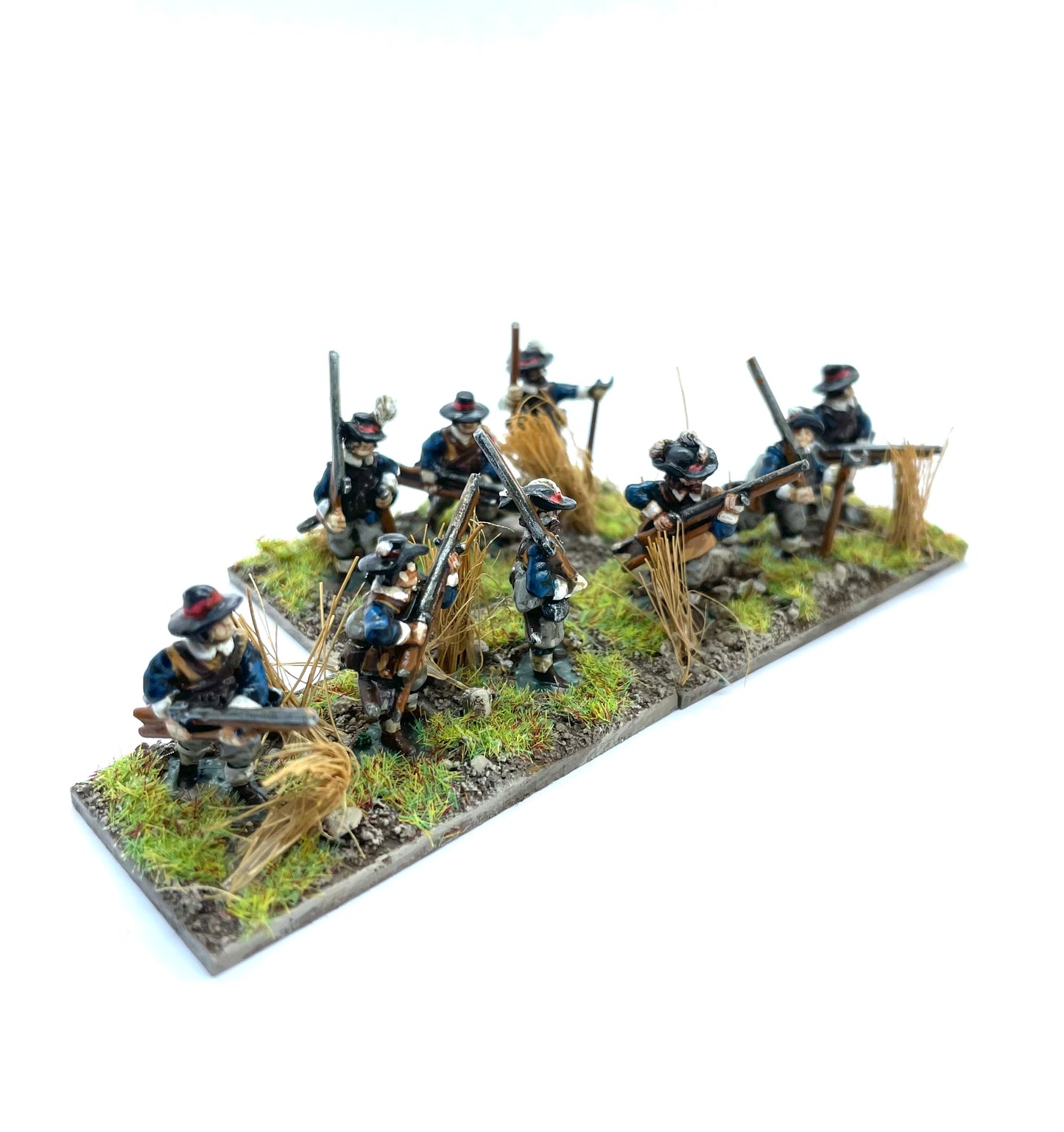 EW1 30yrs War & 1st ECW Musketeers Advancing (8 Figures)