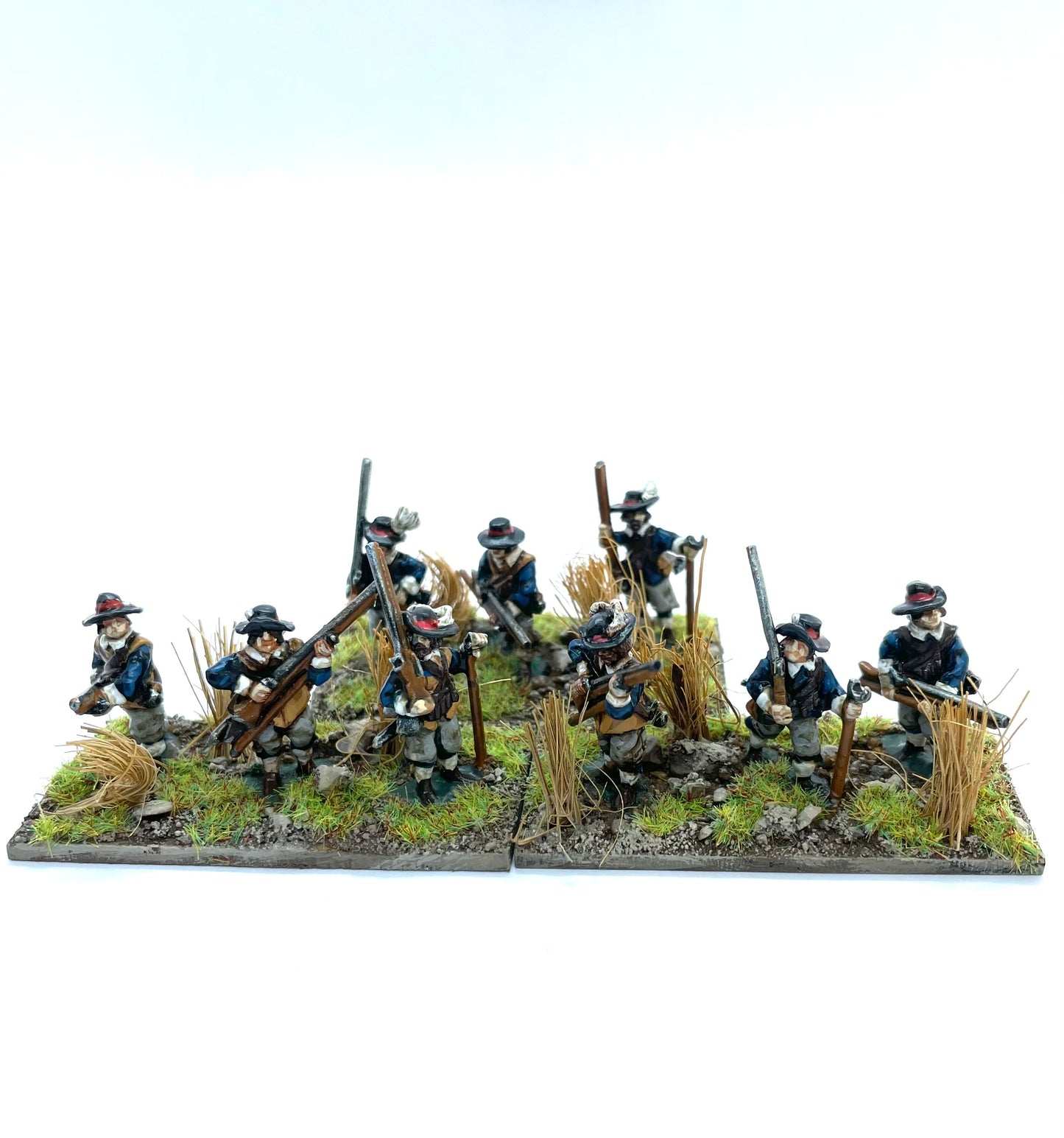 EW1 30yrs War & 1st ECW Musketeers Advancing (8 Figures)