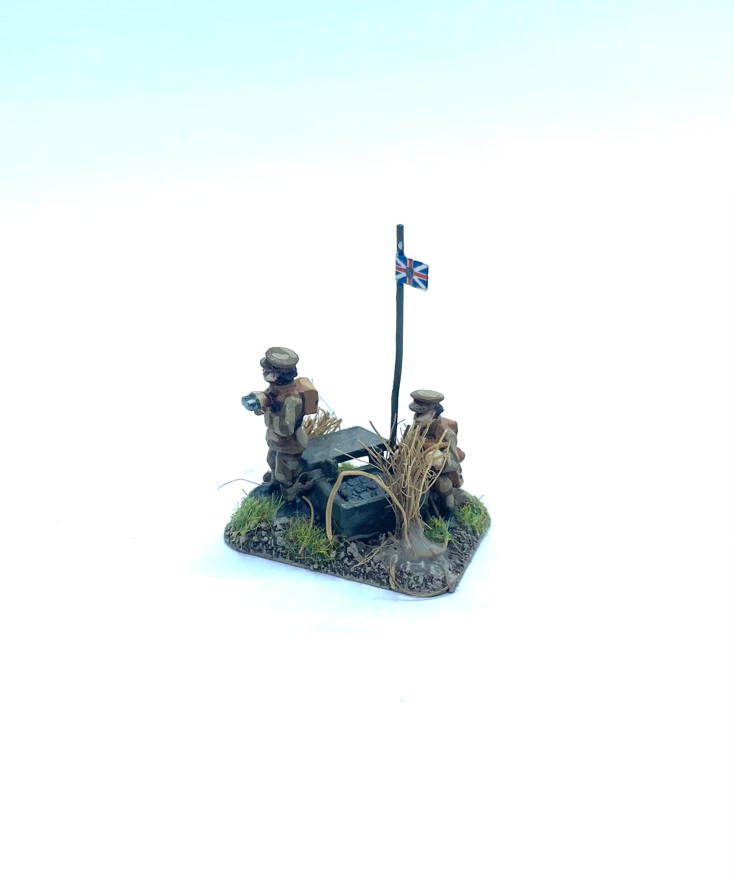 OC ART 1 V4 British 2 Horse Radio Cart & Crew