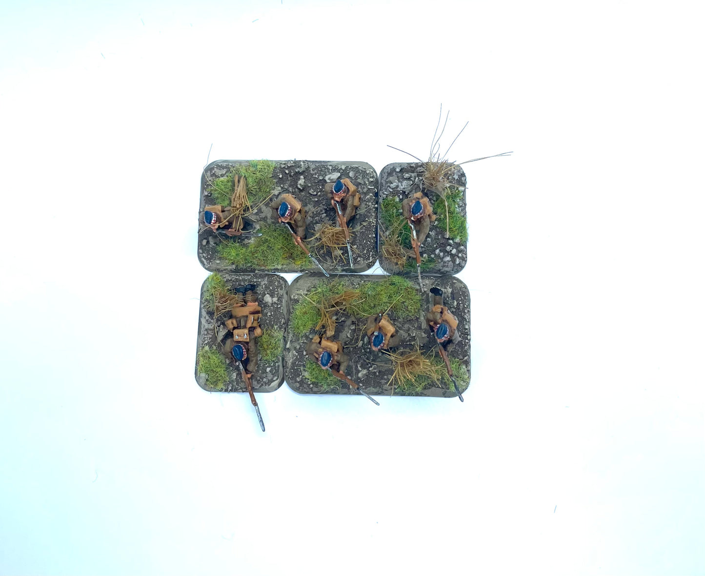 OC INF 12 A1 Highlander Glengarry SMLE Rifle x8