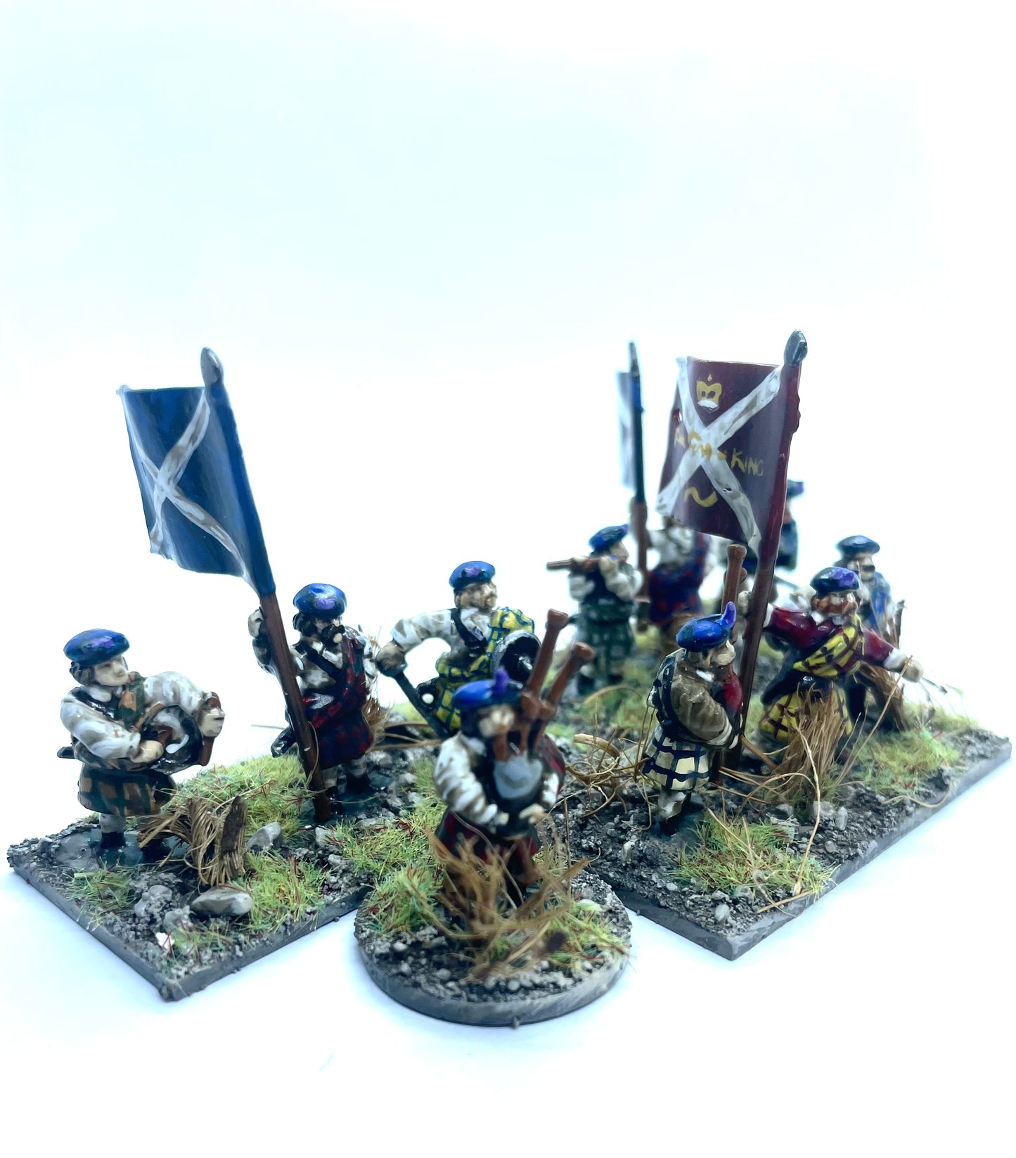 EW35 Highlander Foot Command (10 Figures)