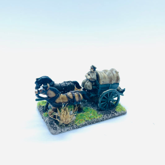 OC ART 1 V4 British 2 Horse Radio Cart & Crew