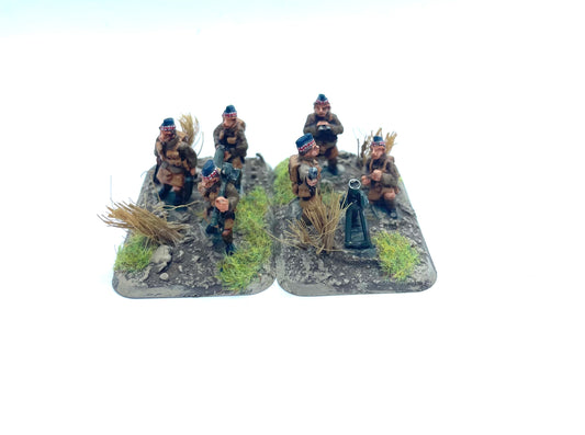 OC INF 12 D Highlander Glengarry Mortar Teams x2