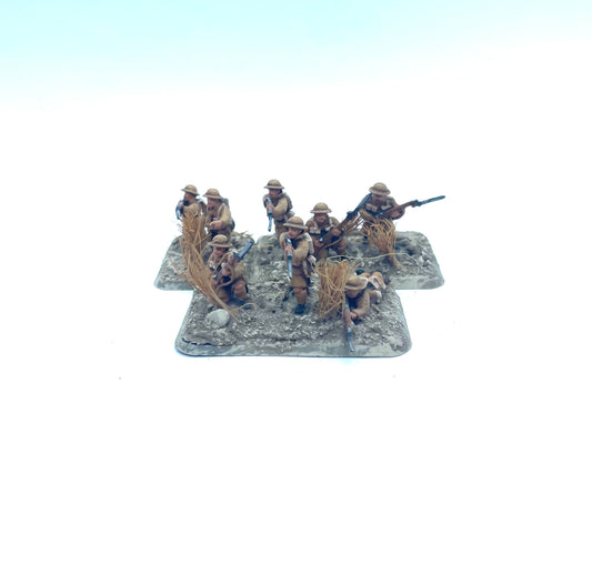 OC INF 17 A1 British Shorts M1916 Helmet SMLE Rifle x8