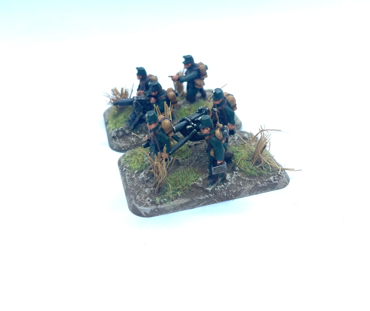 OC INF 27 C German Jager/Landsturm MMG Teams Maxim 08 x2