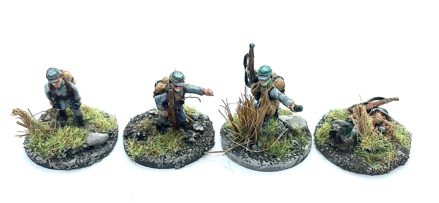 OC INF 28 AA German Mountain Troops Command x8