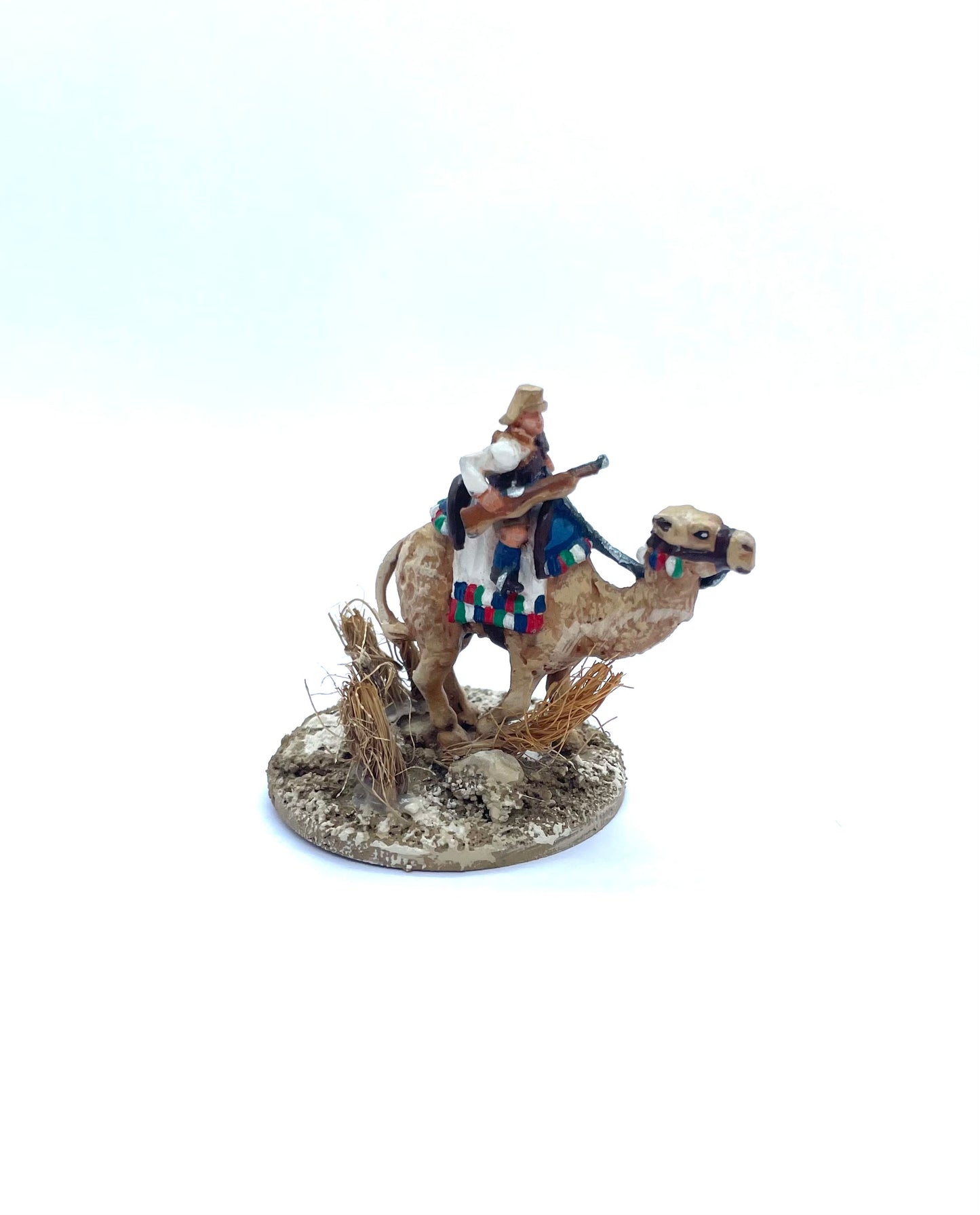 OC MSP CAM 76 Egyptian Camel Corps (6 Standing Camels & Riders, 8 Dismounted Troopers)