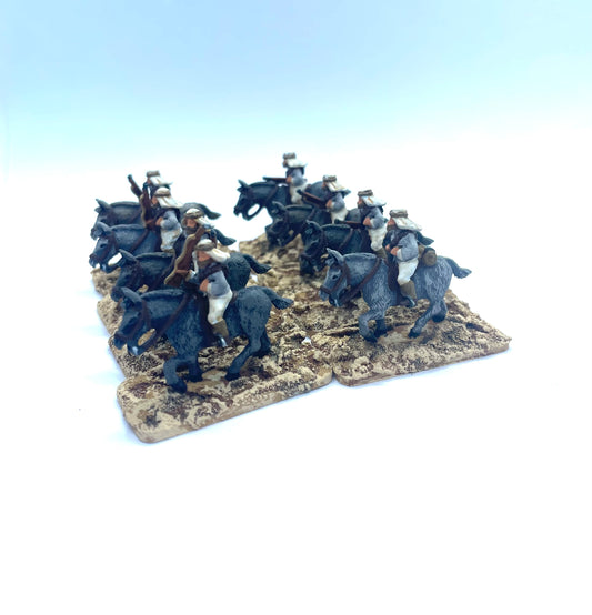 OC MSP CAV 72 Arab Mounted Infantry (8 Standing Mules & Riders,  8 Dismounted Infantry)